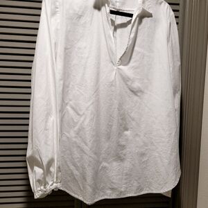 Vince White Relaxed Blouse